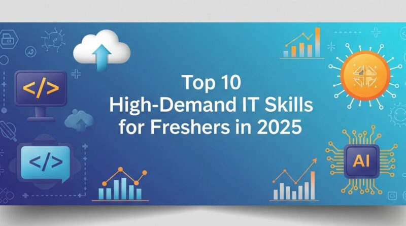 Top 10 high-demand IT skills for freshers in 2025