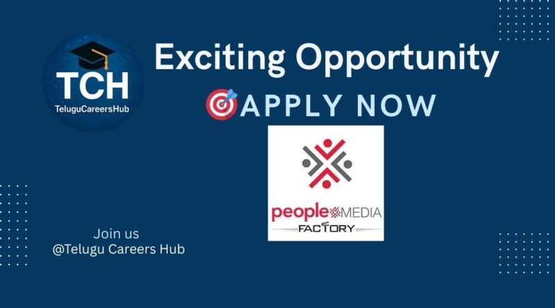 AI Design Internship Program at People Media Factory.