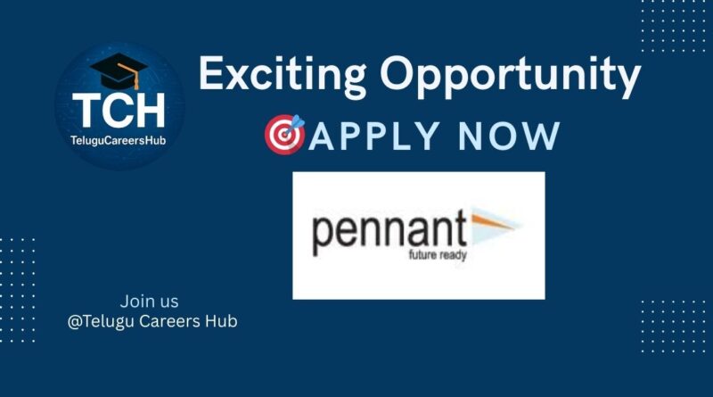 Pennant Technologies hiring Associate SQA Engineer in Vizag – Apply Now