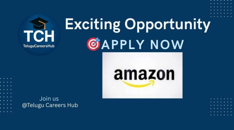 Amazon Mega Recruitment Drive 2025 – Apply for Multiple Roles Across India