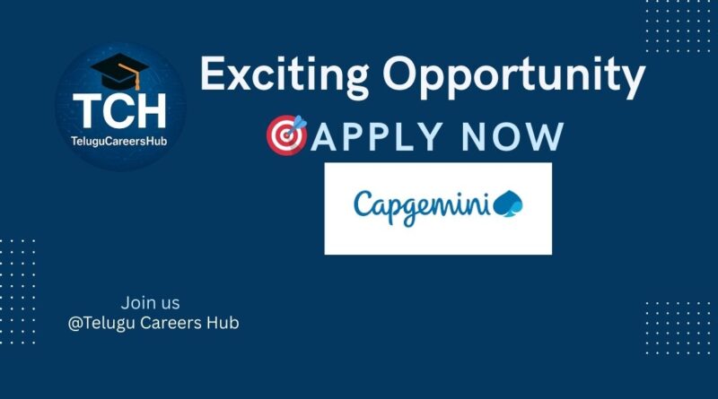 Freshers applying for Capgemini Mega Recruitment Drive 2025 across India