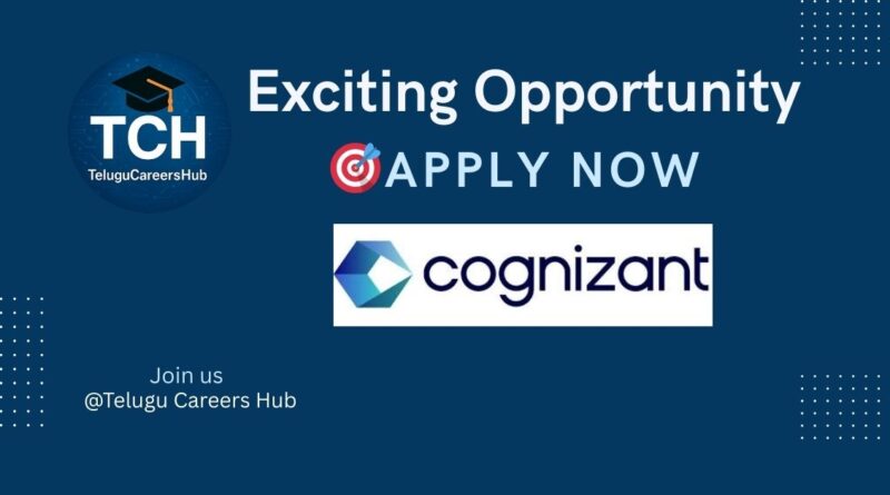 Cognizant Mega Hiring 2025 Apply Now